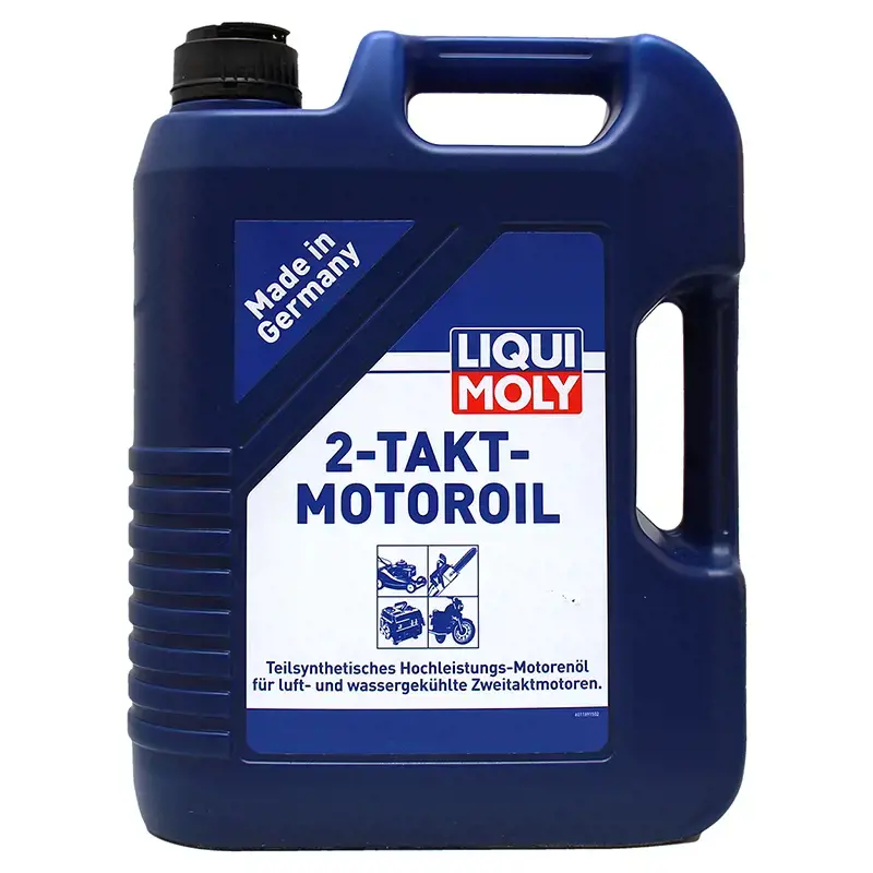 4x LIQUI MOLY 2-Takt Tronçonneuses Huile Hochleistungs-Motorsägenöl 2T