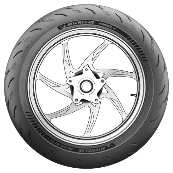 MICHELIN 190 55 ZR17 75W Power 6 Rear 15392976
