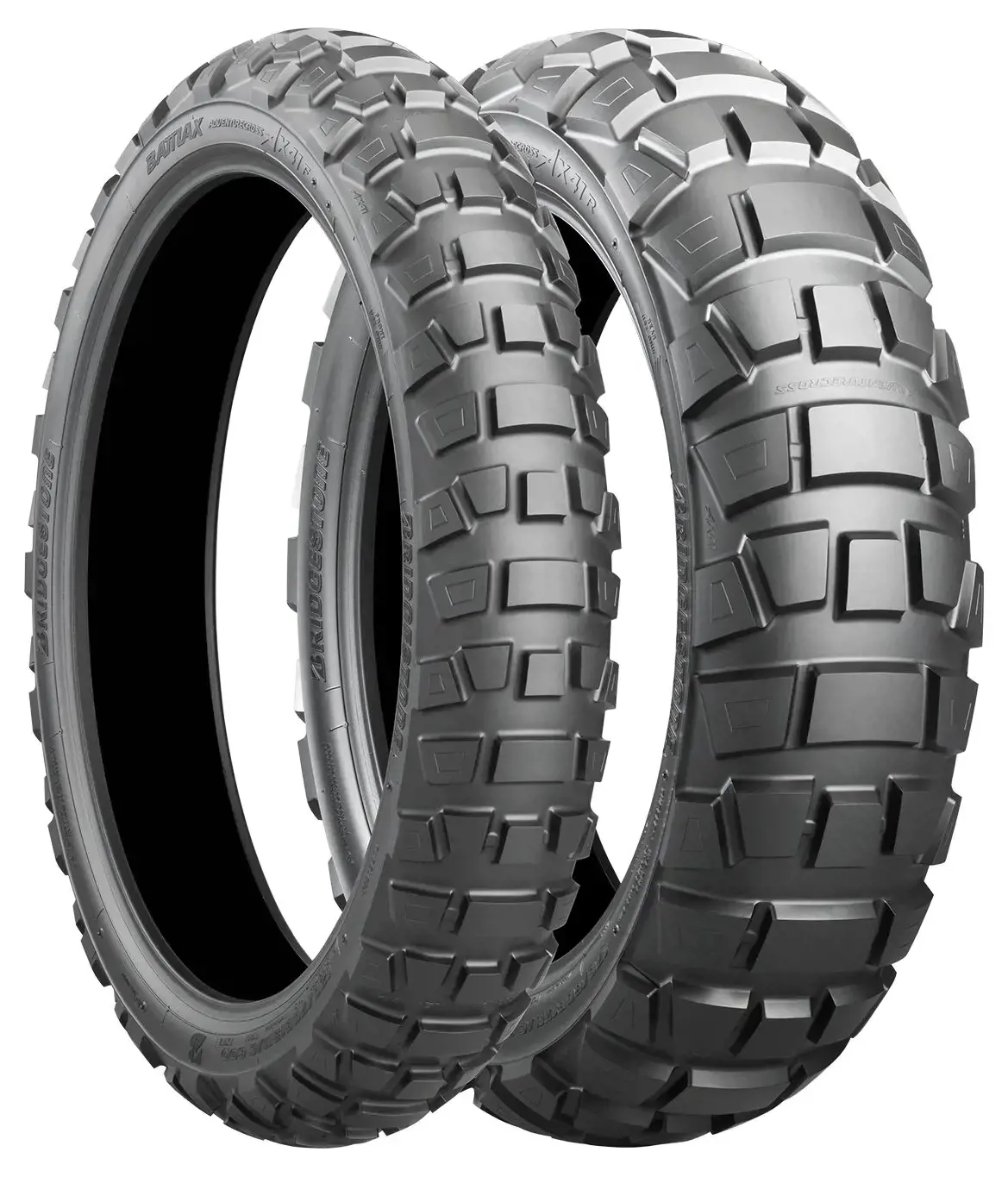 Bridgestone Battlax AdventureCross AX41 Tire - 130/80-17, 40% On-Road / 60% Off-Road - For Dual Sport Bikes - View #9