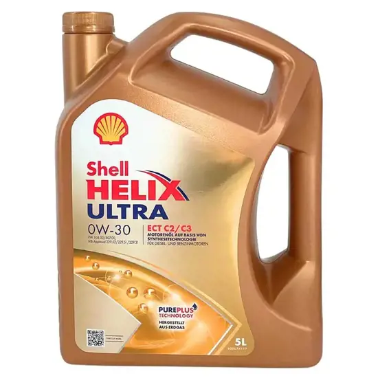 Shell Shell Helix Ultra ECT C2 C3 0W 30 5 Liter 15201745