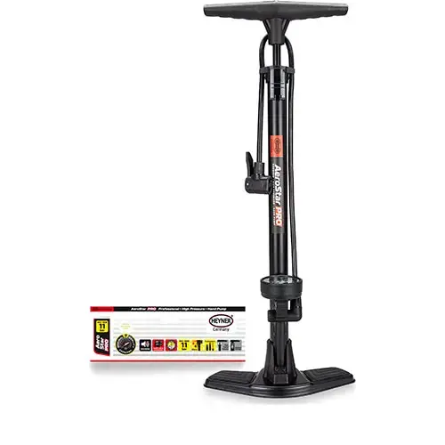 Pro Premium Standluftpumpe mit Manometer