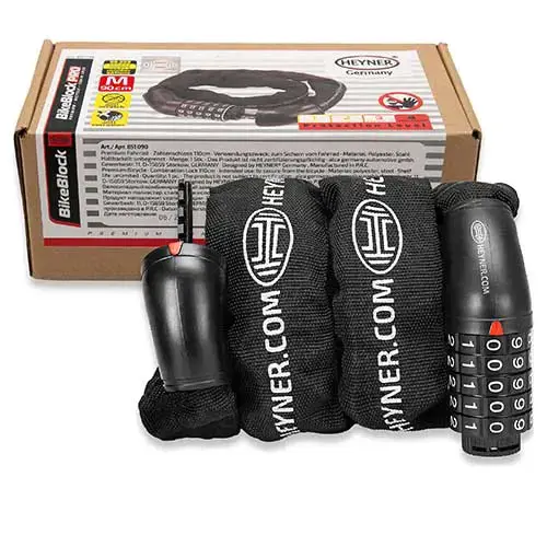 BICYCLE LOCK M Premium Fahrrad - Zahlenschloss 90cm